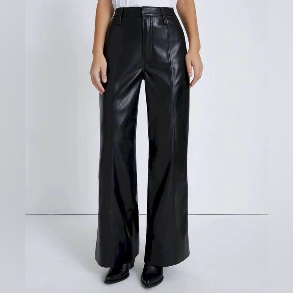 7 For All Mankind® Faux Leather Easy Trousers